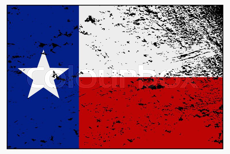 800x537 A Texas Flag With A Grunge Design Stock Vector Colourbox