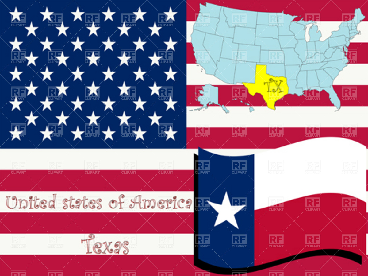 1200x899 Texas State Outline And Flag Vector Image Of Signs, Symbols, Maps