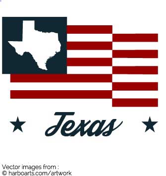 335x355 Download Texas State Bumper Sticker Flag Design