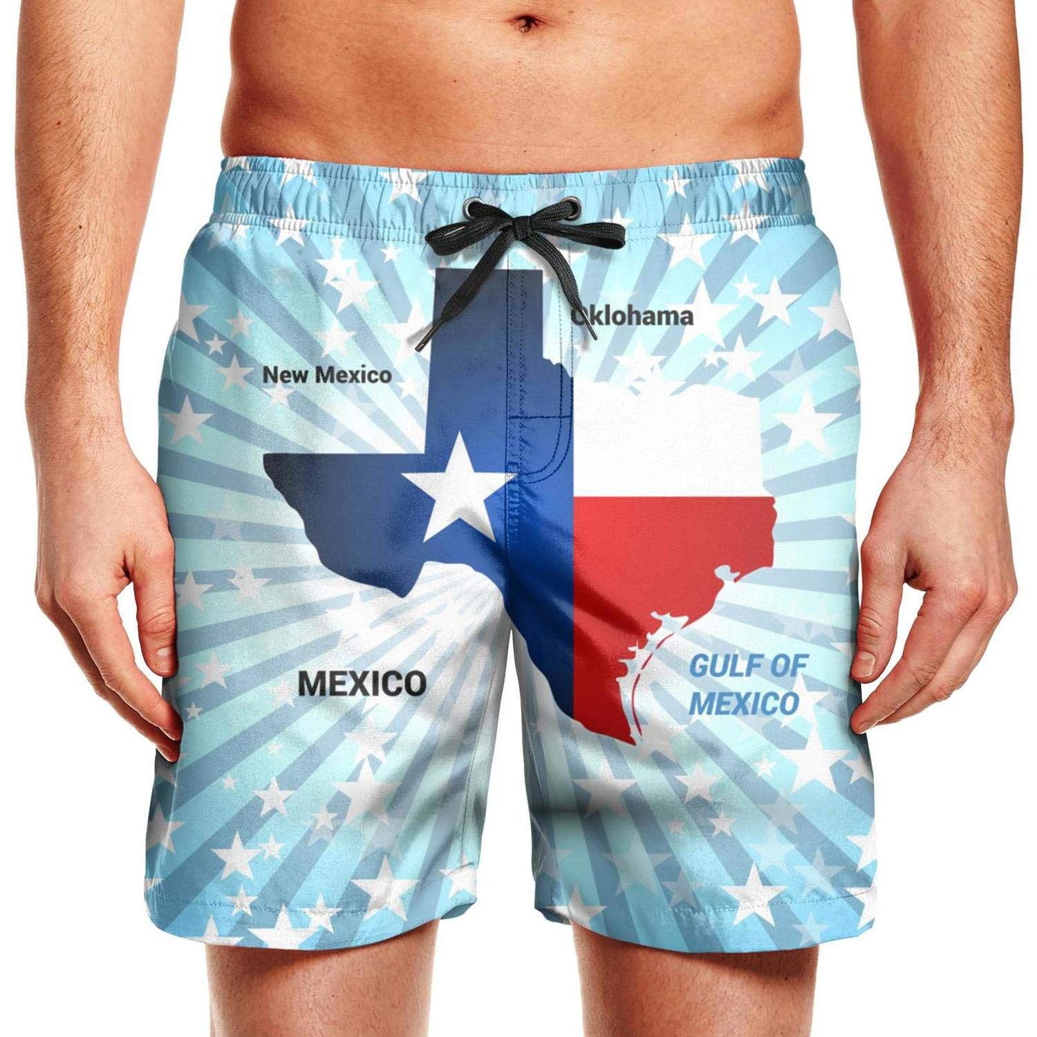 1500x1500 New Man's Beach Shorts Texas Flag Free Vector Art Loose Sportwear