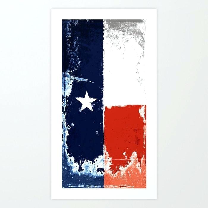 700x700 Texas Flag Art
