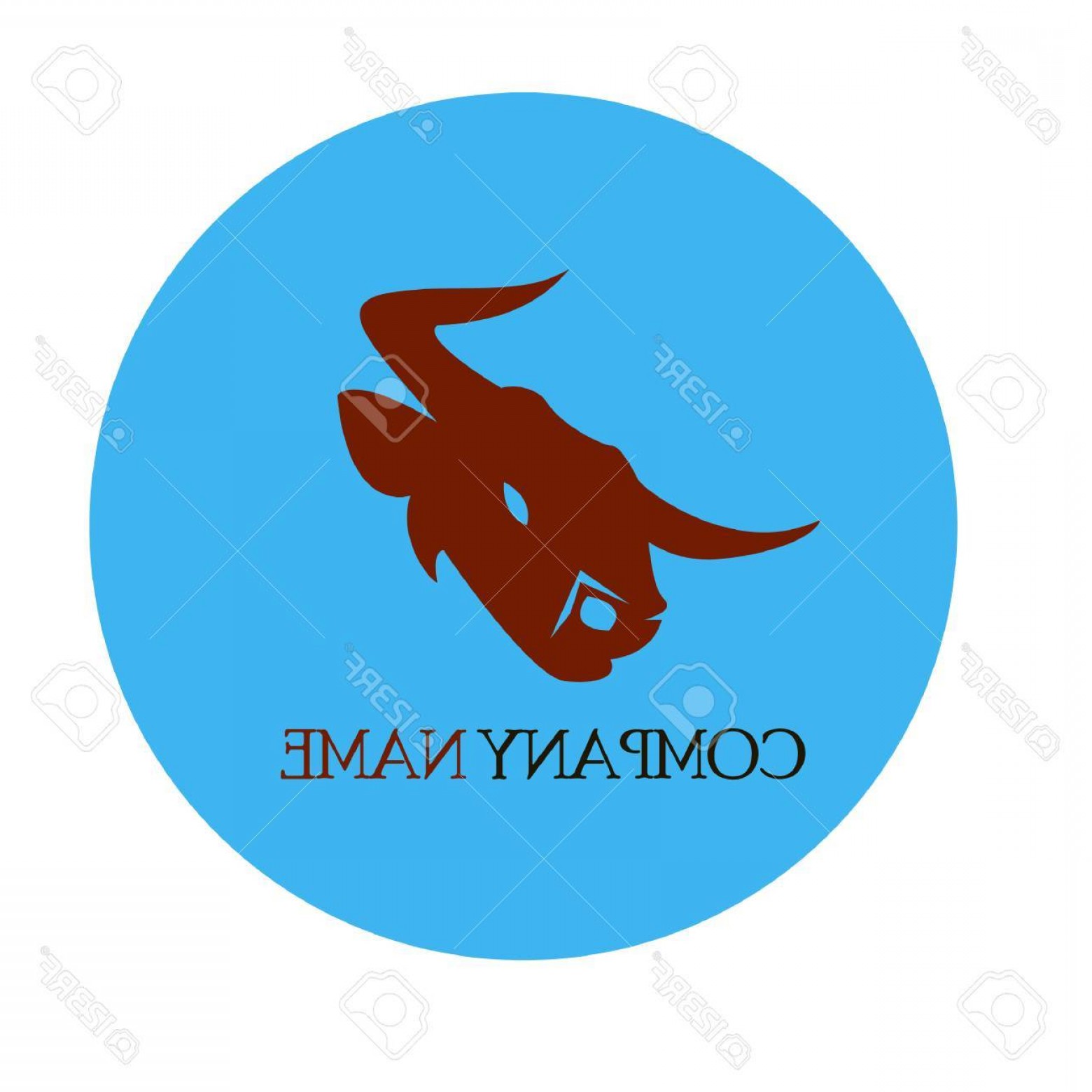 1560x1560 Photostock Vector Logo The Head Of A Bull Soidergi