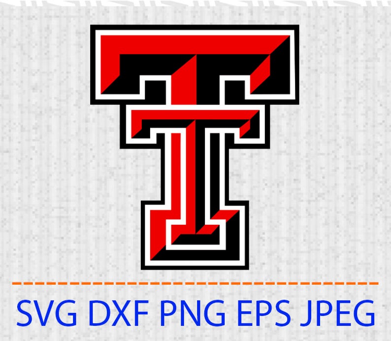 794x692 Texas Tech Red Raiders Logo Vector Layered Etsy
