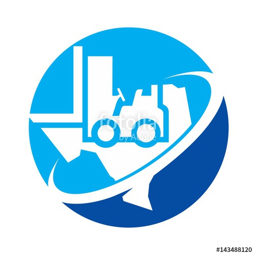 500x500 Fork Lift Logo Vector Texas Logo Stock Image And Royalty Free