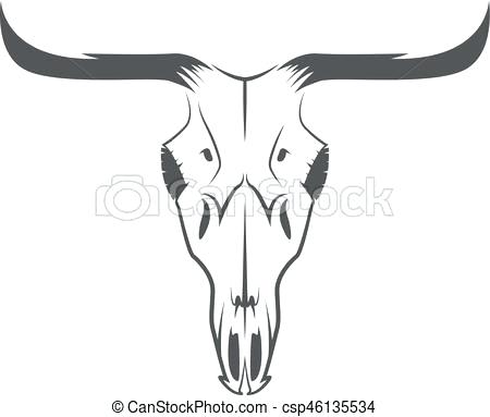 Texas Longhorn Skull Royalty Free Cattle Clip Art Vector Images 450x383 Texas Longhorn Skull Royalty Free Cattle Clip Art Vector Images