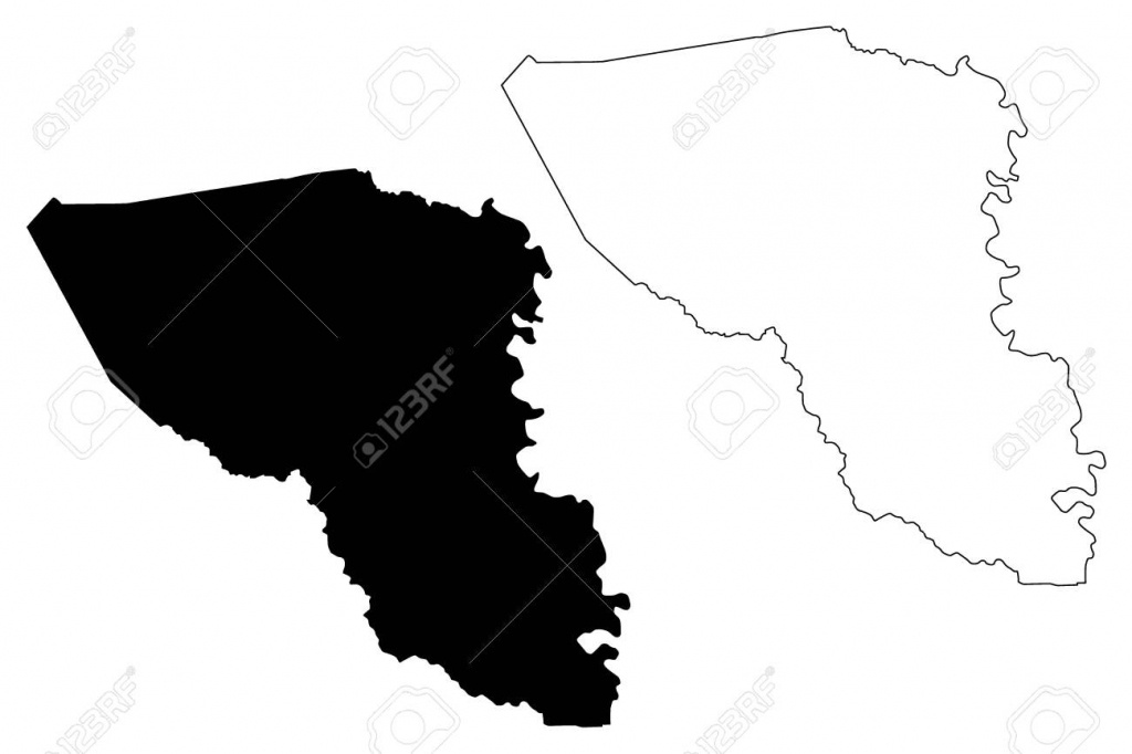 1024x682 Texas County Map Vector Printable Maps