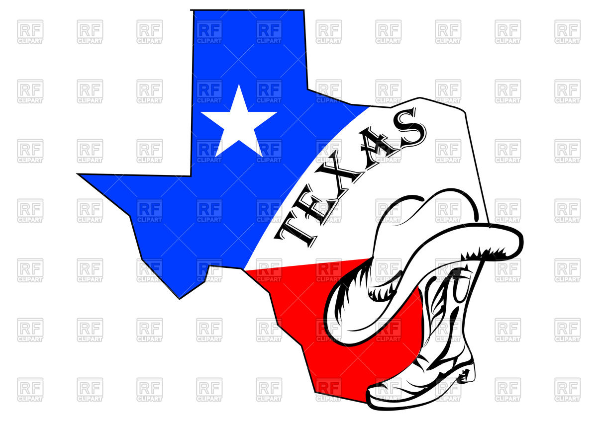 1200x849 Texas Abstract Map Vector Image Of Signs, Symbols, Maps Arkela