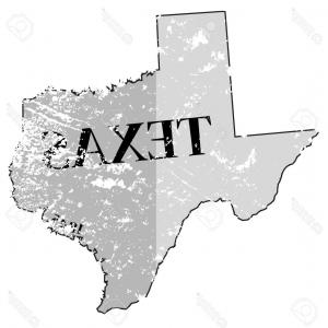 300x300 Texas Map Outline Us State Shape Sharp Polygonal Geometric Style