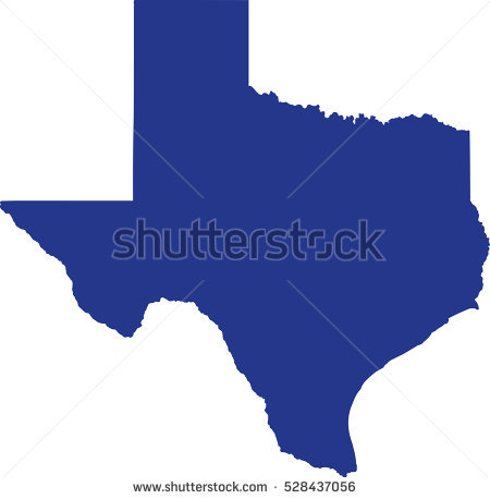 450x458 Texas Silhouette Vector