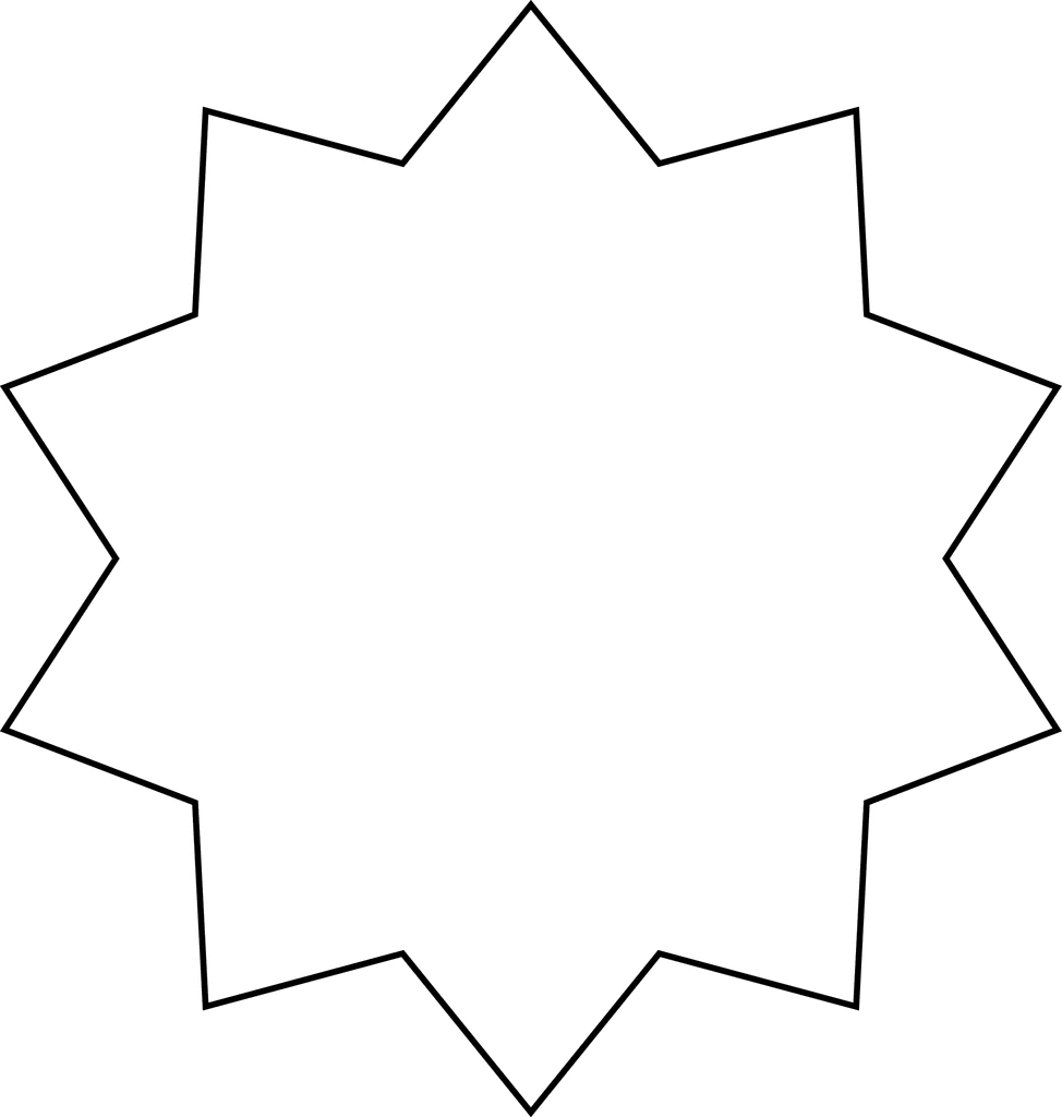 974x1024 Vector Texas Star Clip Art