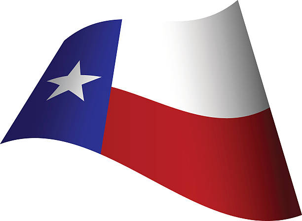 612x447 Texas Flag Waving Clipart
