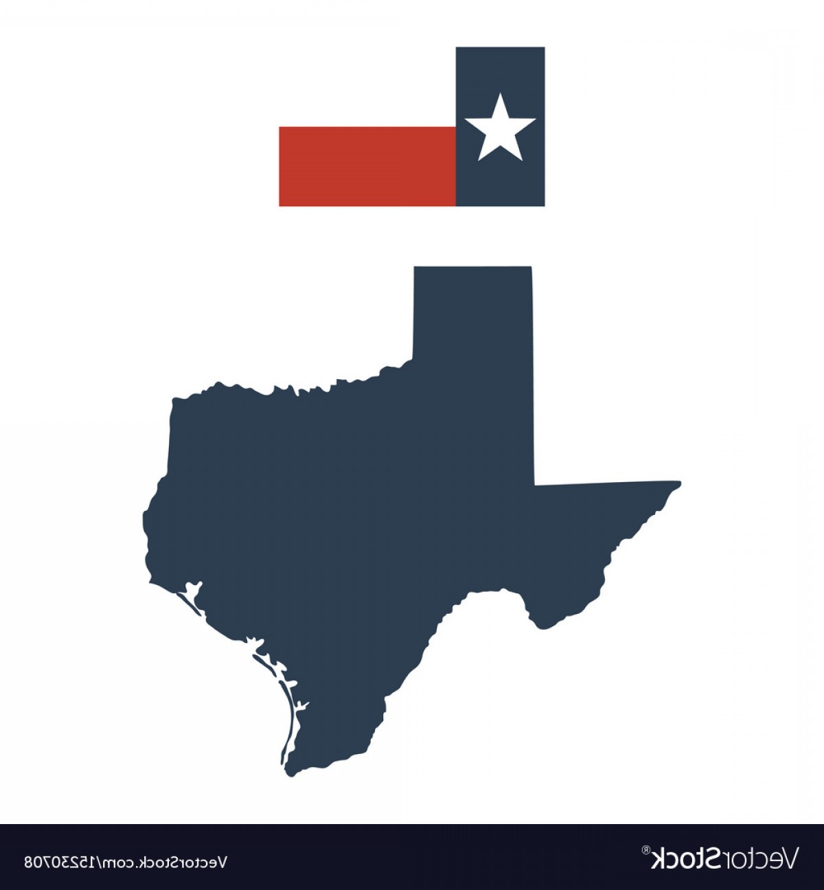 Texas State Flag Vector at Vectorified.com | Collection of Texas State ...