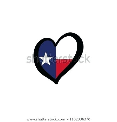 450x470 Vector Flag Inside Heart Shape Stock Royalty Free Texas Coloring