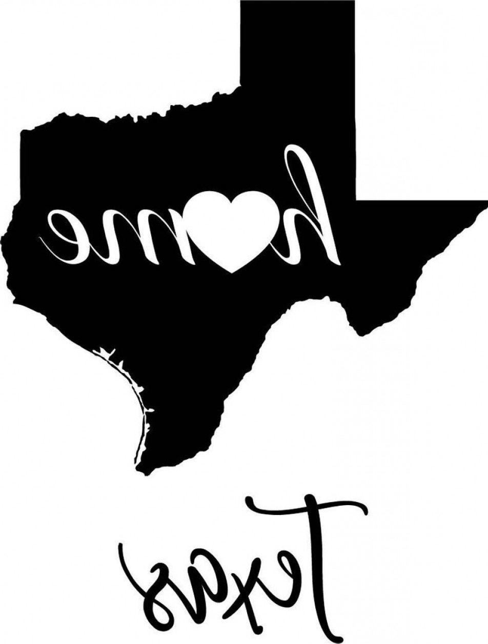 952x1257 Texas State Outline Vector Savoyuptown