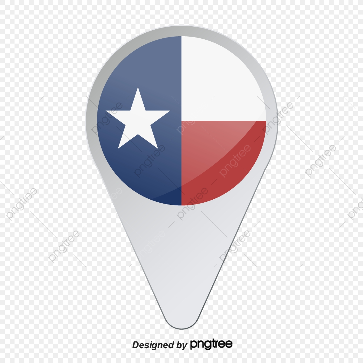 1200x1200 Stereoscopic Texas State Flag Landmark, Logo, State Flag, Texas