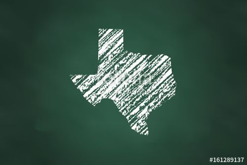500x334 Texas State Map Chalk Style Stock Image And Royalty Free Vector