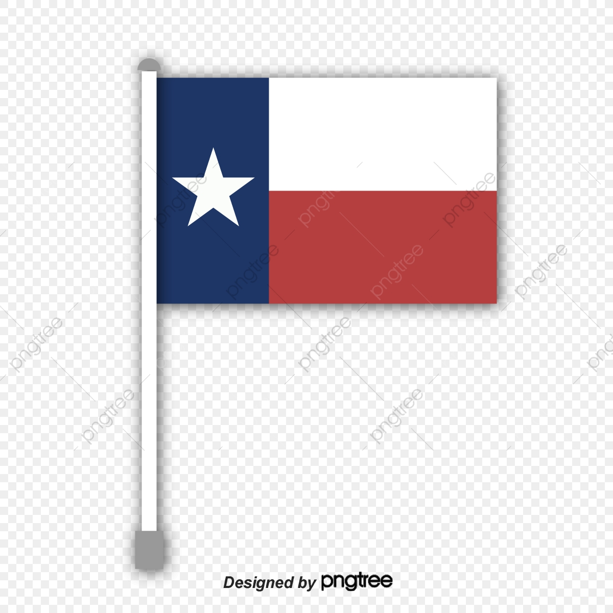 1200x1200 Flat And Simple Texas State Flag, State Flag, Texas, Flat Png
