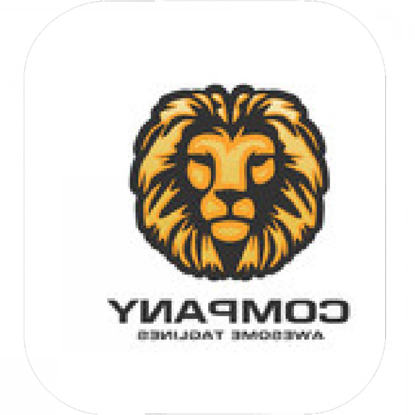 1440x1440 Lions Sport Team Logo Template Lion Head Mascot Sports Athletic