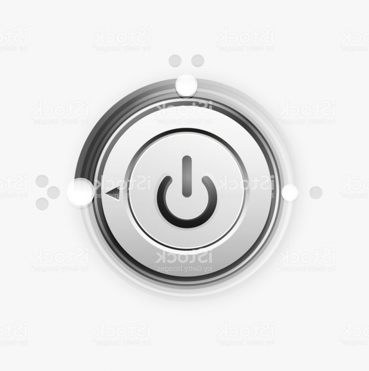1224x1228 Power Button Technology Logo Digital Art Techno Concept On Off