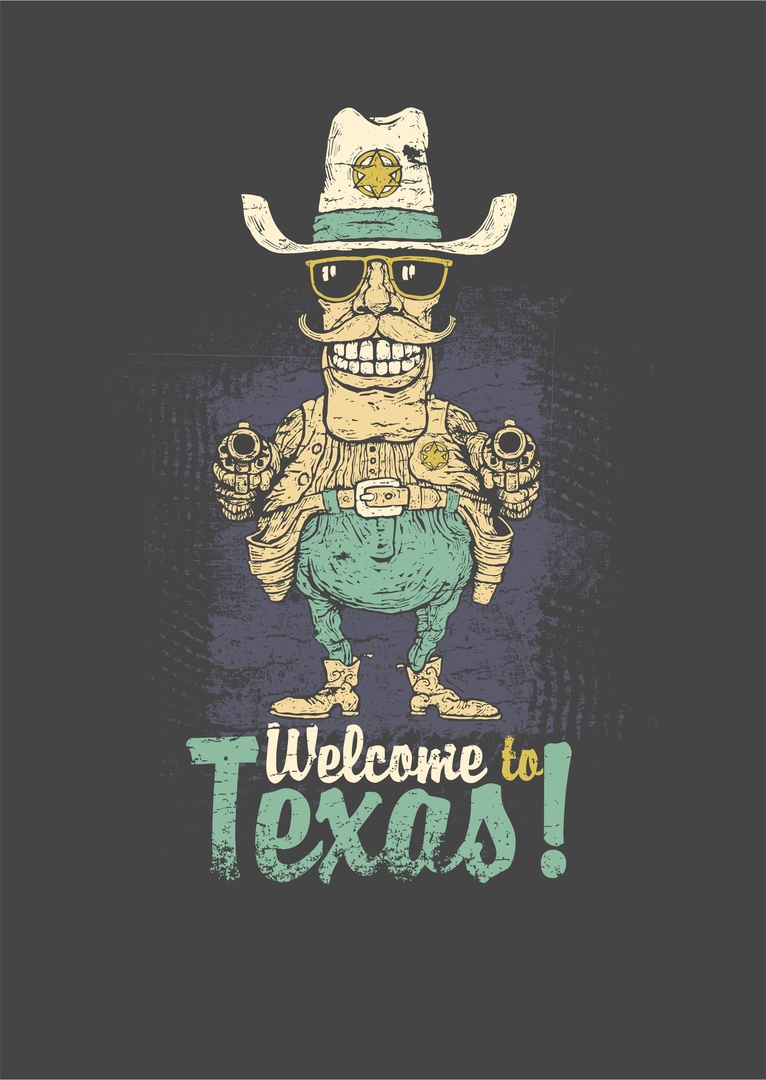 Welcome To Texas Print Free Vector Download In Cdr 766x1080 Welcome To Texas Print Free Vector Download In Cdr