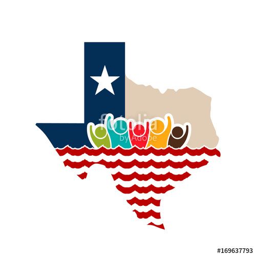 500x500 Texas People Strong Logo Illustration Stock Image And Royalty