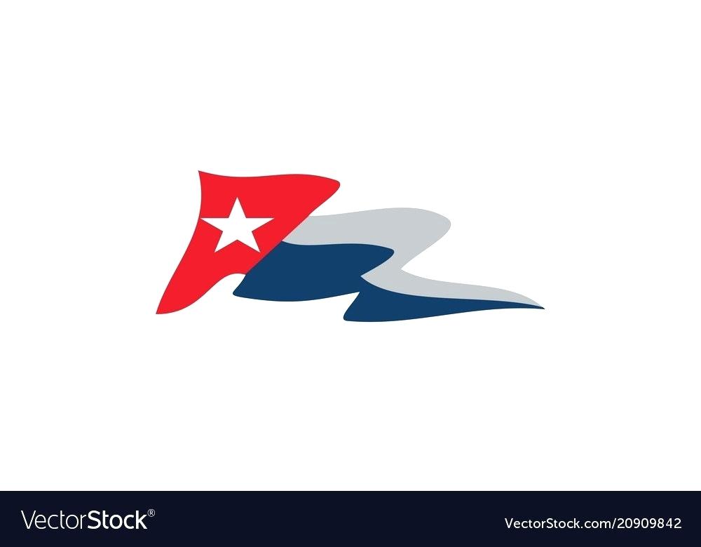 1000x780 Flag Logo Design Template Vector Image Royalty Free Texas Powerpoint