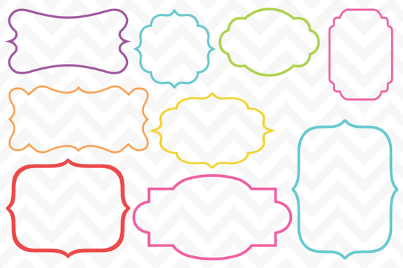 580x386 Check Out Clip Art Frame Border Vectors