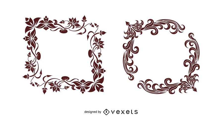 900x491 Indian Style Border Vector Graphic