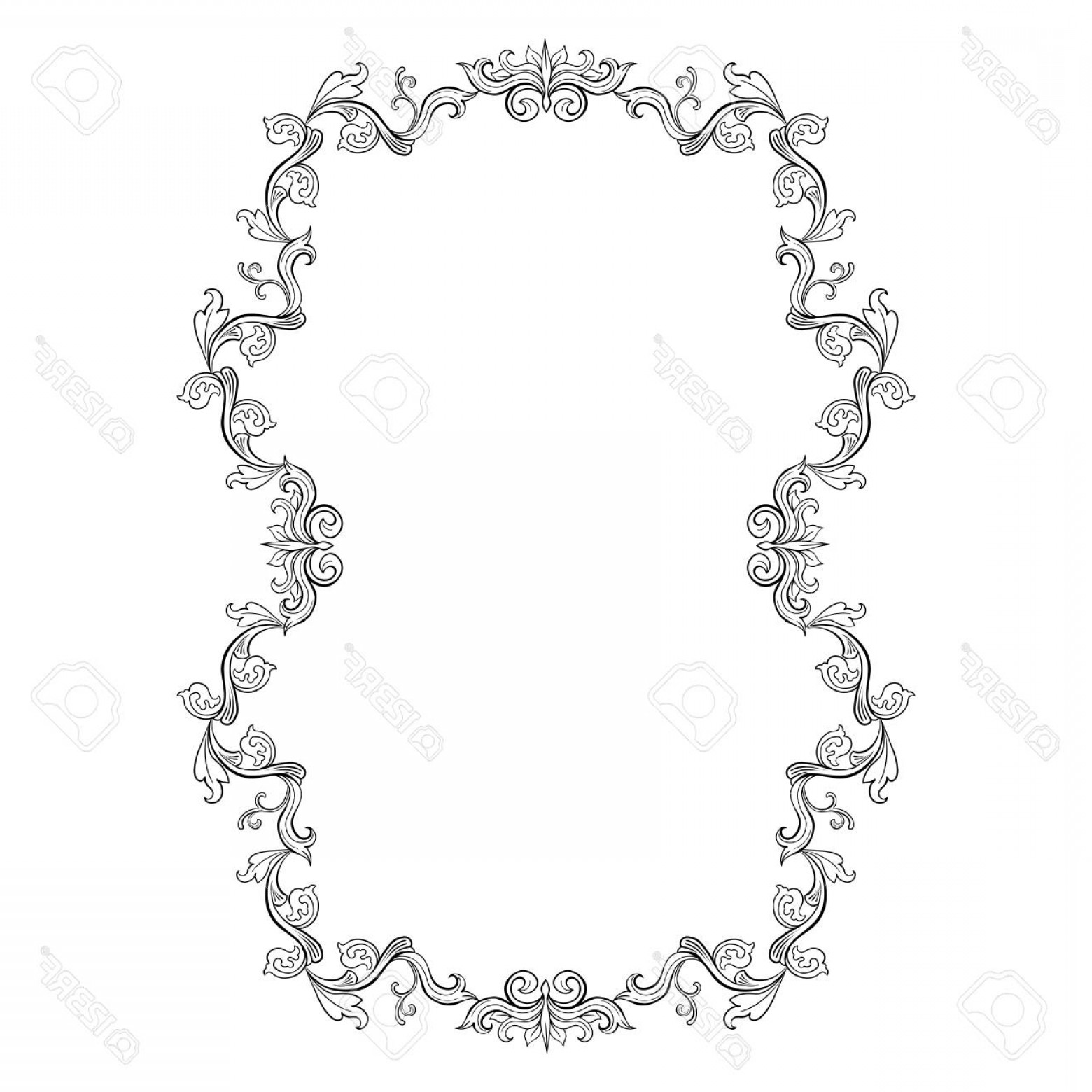 1560x1560 Italian Border Vector Ornaments Handandbeak