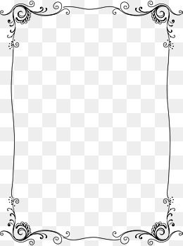 260x348 Transparent Border, Vertical, Border, Cartoon Png