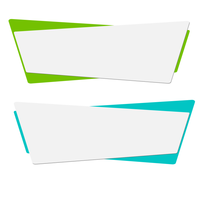 640x640 Vector Origami Banners Set, Banner Vector, Template, Color Png