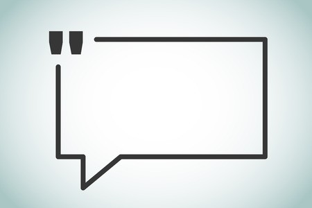 450x300 Quote Bubble Vector Blank Template Quote Bubble Icon Empty