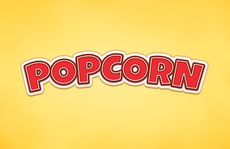 455x296 Free Popcorn Text Effects Clipart And Vector Graphics