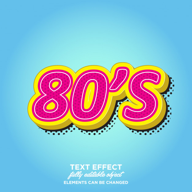 626x626 Style Text Effects Vector Premium Download