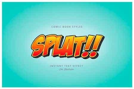 450x300 Comic And Cartoon Text Effects