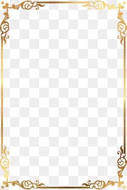 260x389 Golden Text, Golden, Frame, Decorate Png Transparent Clipart Image