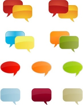 290x368 Vector Bubble Text Message Free Vector Download