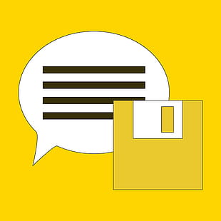 310x310 Flat Text Message Icon Speech Bubble Symbol Vector