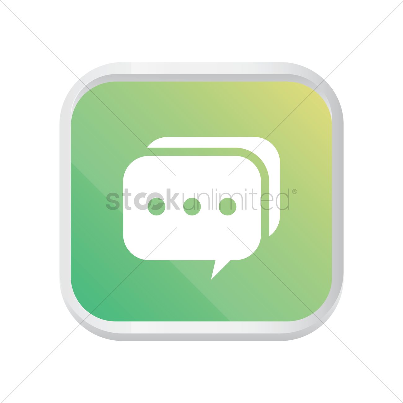1300x1300 Text Message Icon Vector Image