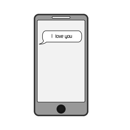 450x450 Vector Phone Chat Interface Sms Messages Speech Bubbles Short