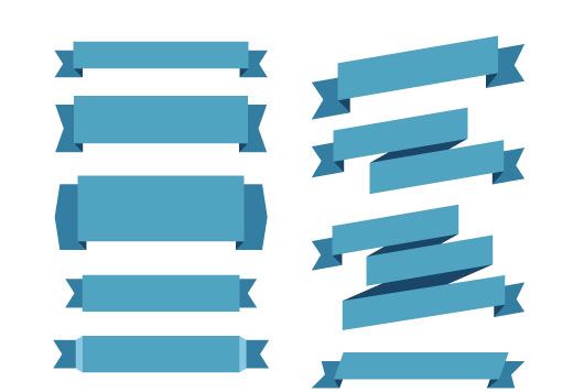 530x356 Free Vector Ribbons Design Vector Free, Design, Graphic Design