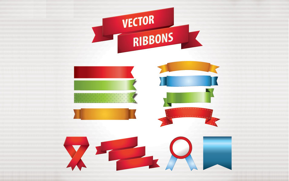 Best Free Ribbons Vector Download 954x600 Best Free Ribbons Vector Download