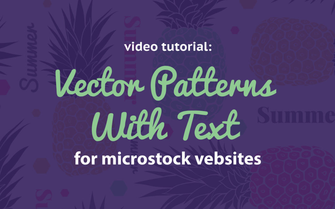 How To Create Vector Patterns With Text In Adobe Illustrator 1080x675 How To Create Vector Patterns With Text In Adobe Illustrator