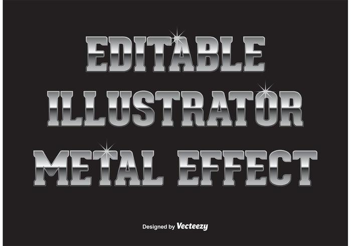 Metal Text Effect 700x490 Metal Text Effect