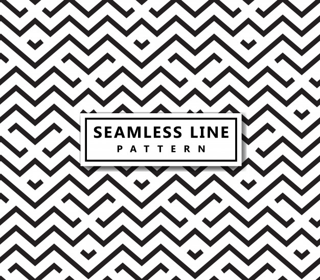 626x549 Line Geometric Pattern Seamless Vector Background Black Texture