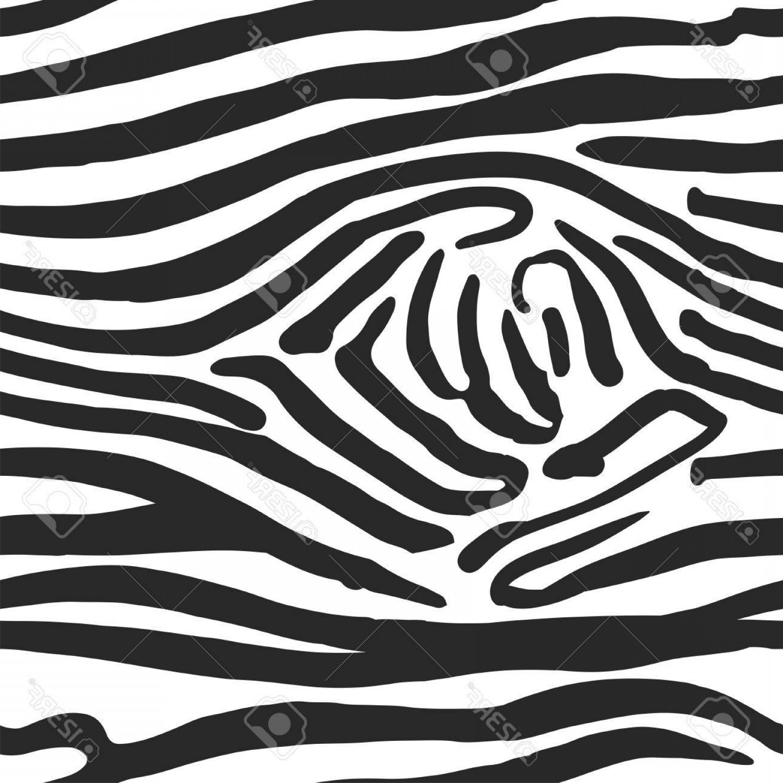 1560x1560 Photostock Vector Vector Illustration Of Zebra Print Seamless