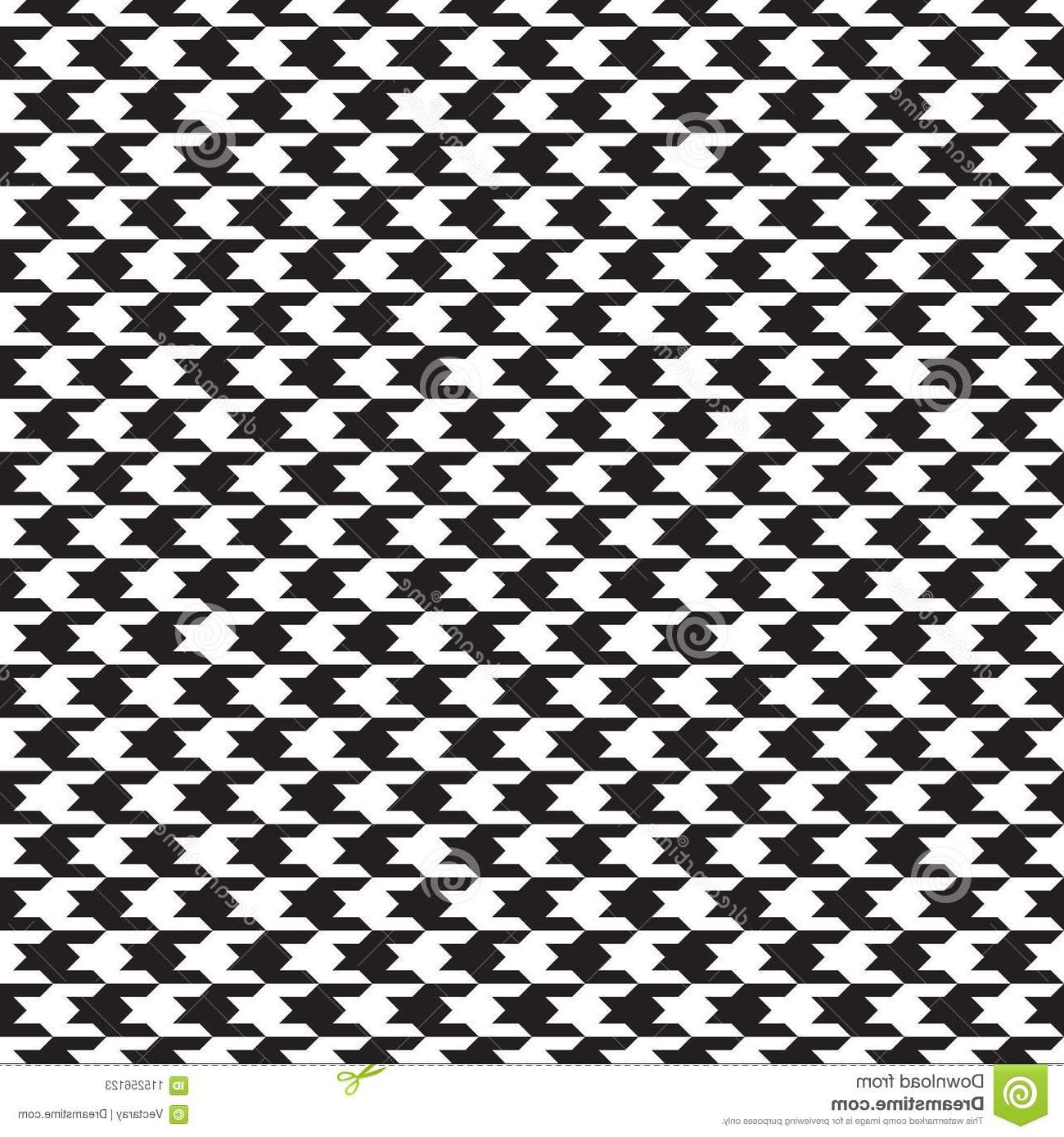 1300x1390 Best Seamless Houndstooth Pattern Vector Image Texture Background