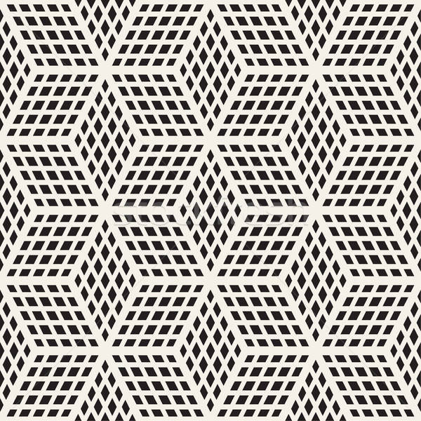 Cubic Grid Tiling Endless Stylish Texture Vector Seamless Black 600x600 Cubic Grid Tiling Endless Stylish Texture Vector Seamless Black