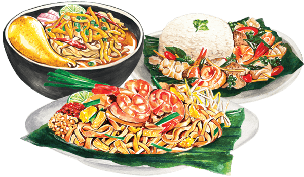 Thai Food Vector at Vectorified.com | Collection of Thai Food Vector