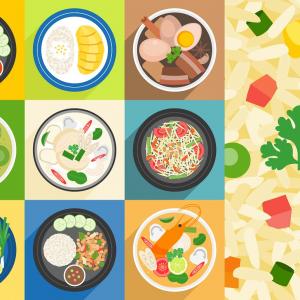 300x300 Label Restaurant Food Vector Icon Gm Hoodamathrun